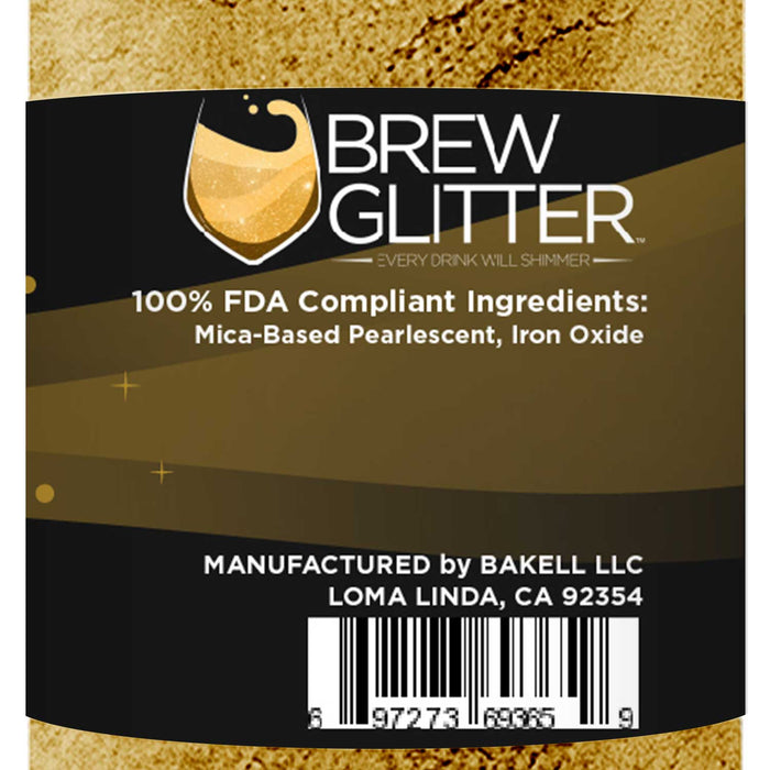 True Gold Brew Dust by the Case | EU Compliant Wholesale-Brew Glitter®