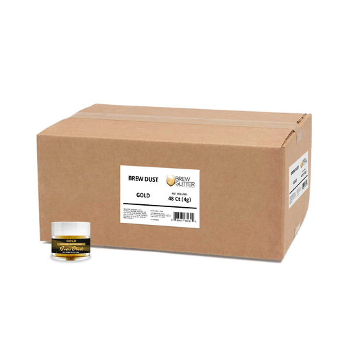 True Gold Brew Dust by the Case | EU Compliant Wholesale-Brew Glitter®