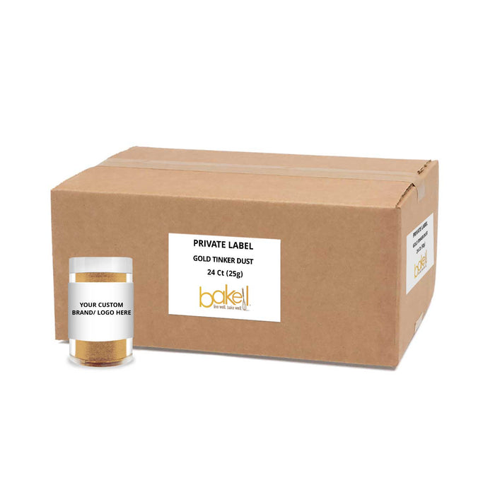 True Gold Tinker Dust by the Case | EU Compliant Private Label-Brew Glitter®