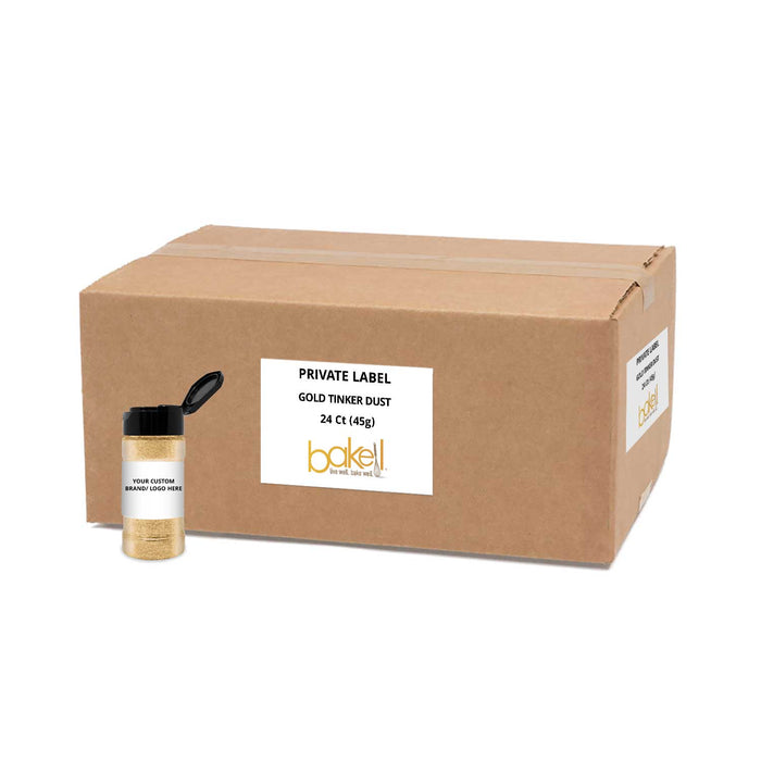 True Gold Tinker Dust by the Case | EU Compliant Private Label-Brew Glitter®