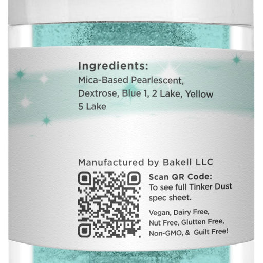 Turquoise Tinker Dust Food Grade Edible Glitter | Bulk Sizes-Brew Glitter®