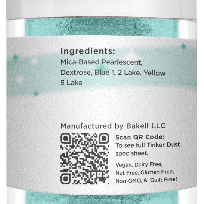 Turquoise Tinker Dust Food Grade Edible Glitter | Bulk Sizes-Brew Glitter®