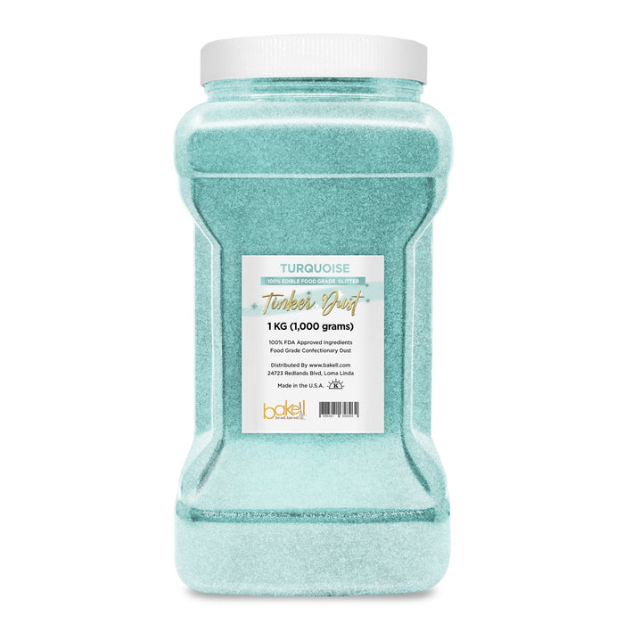 Turquoise Tinker Dust Food Grade Edible Glitter | Bulk Sizes-Brew Glitter®