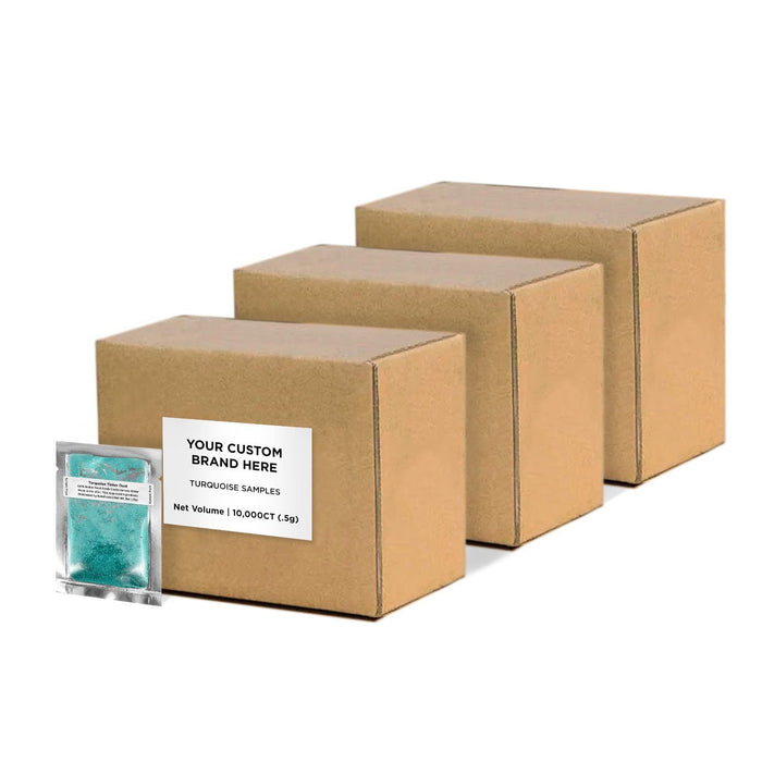 Turquoise Tinker Dust Sample Packs by the Case | Private Label-Brew Glitter®