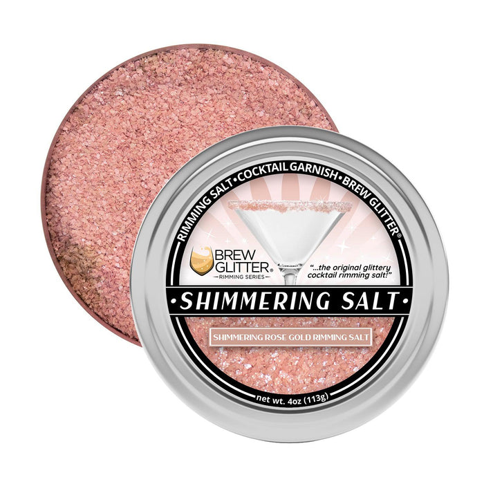 Valentine's Day Shimmer Rimming Salt February Feelings Combo (2 PC)-Brew Glitter®