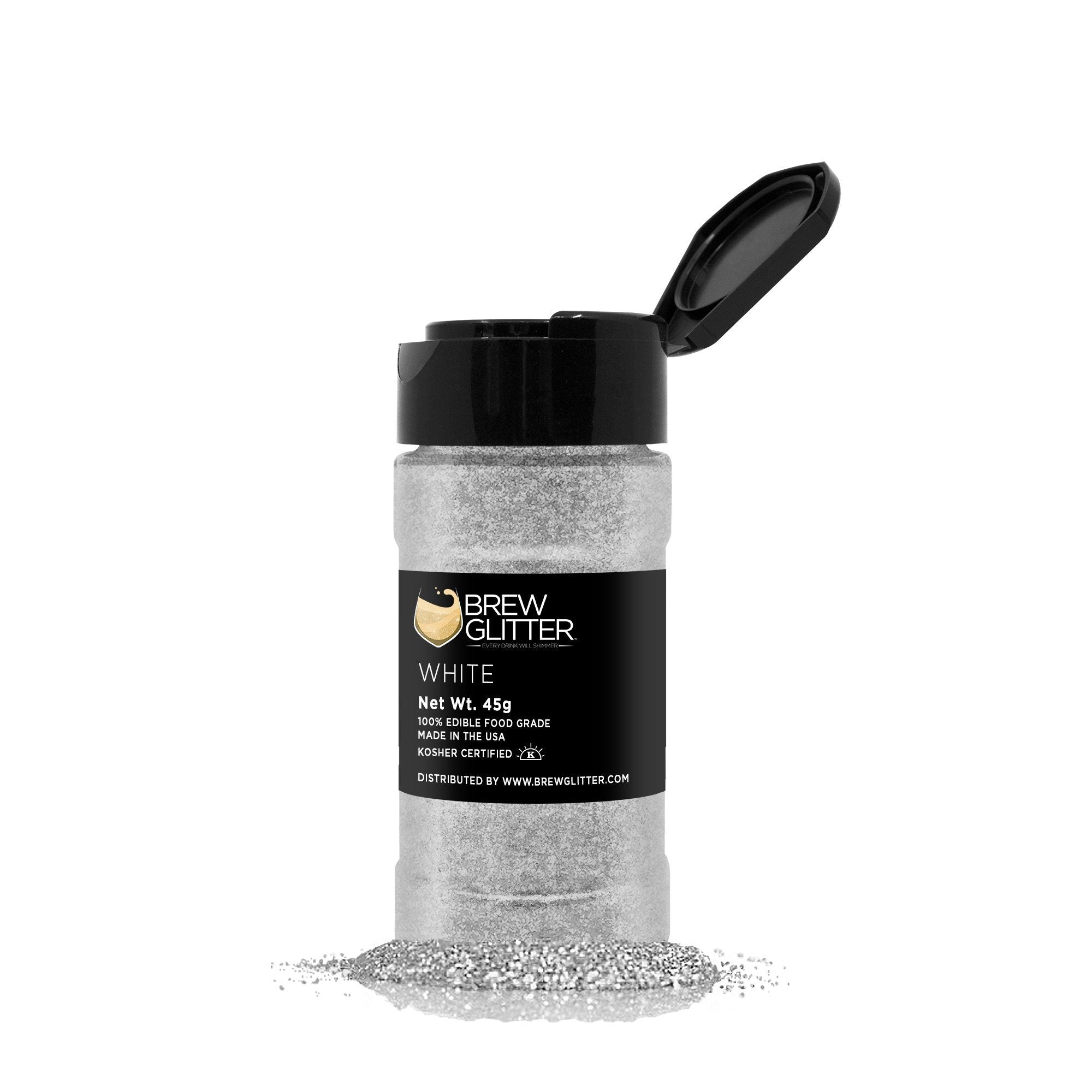 White Brew Glitter | 45g Shaker-Brew Glitter®