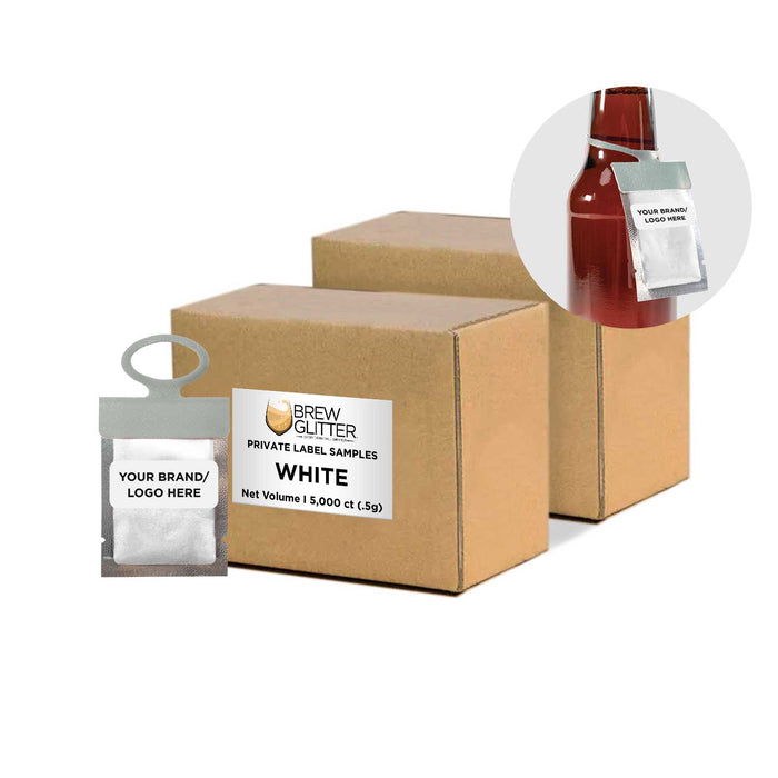 White Brew Glitter® Necker | Private Label-Brew Glitter®
