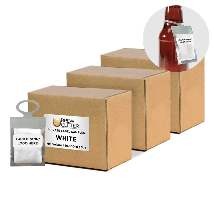 White Brew Glitter® Necker | Private Label-Brew Glitter®