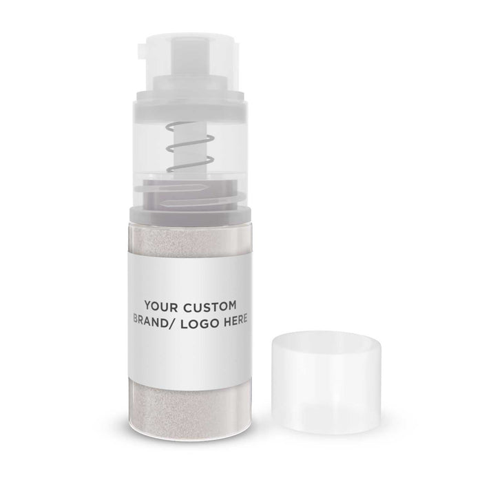White Pearl Tinker Dust® | 4g Glitter Spray Pump | Private Label by the Case-Brew Glitter®