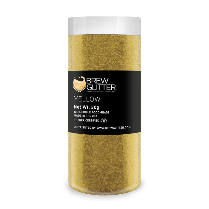 Yellow Brew Glitter | Bulk Sizes-Brew Glitter®