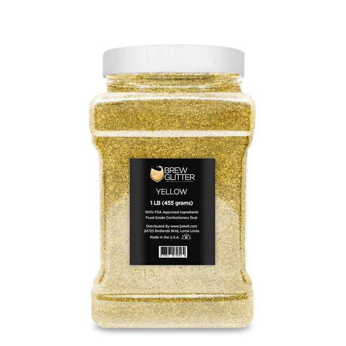 Yellow Brew Glitter | Bulk Sizes-Brew Glitter®