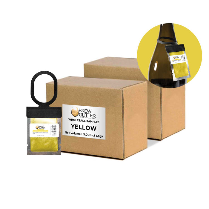 Yellow Brew Glitter® Necker | Wholesale-Brew Glitter®
