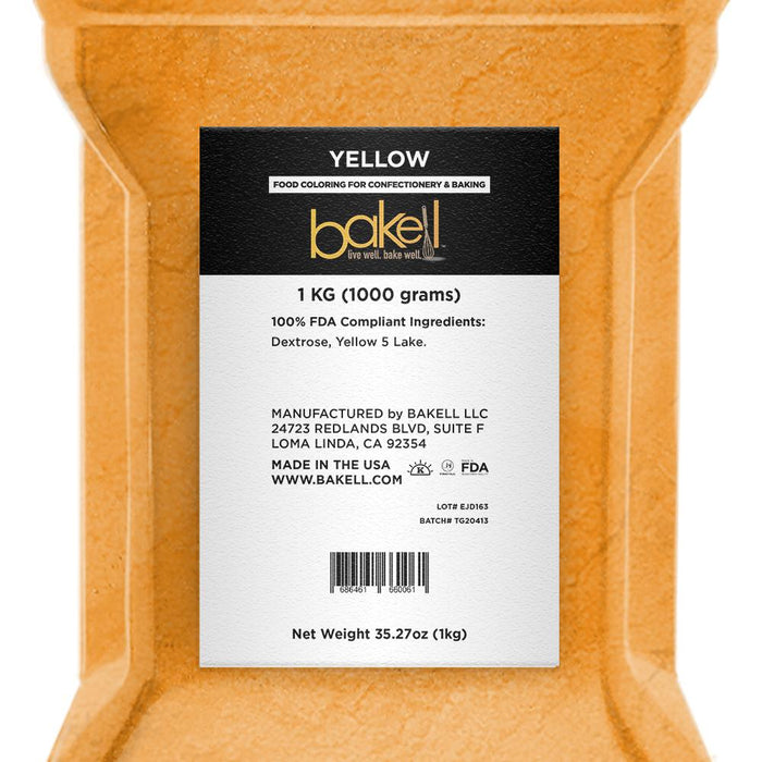 Yellow Petal Dust Food Coloring Powder-Brew Glitter®