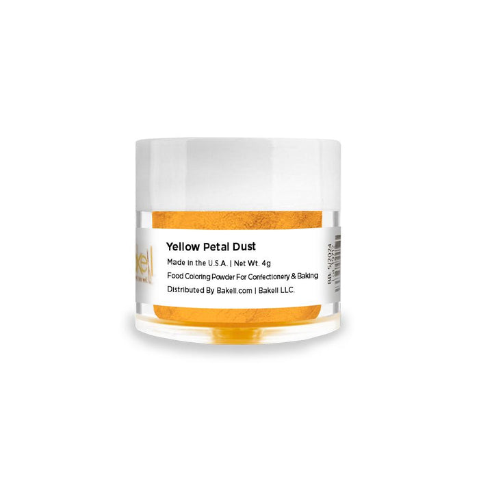 Yellow Petal Dust Food Coloring Powder | 4 Gram Jar-Brew Glitter®